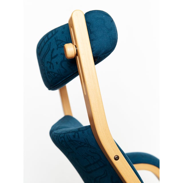 Blue Gravity Balans Lounge Chair by Peter Opsvik for Stokke, 1980s For Sale - Image 8 of 18