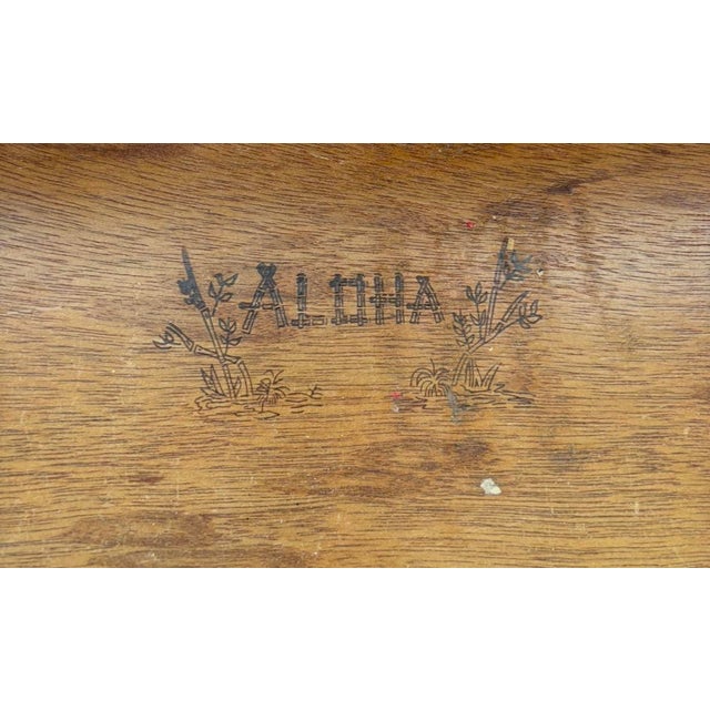 Dixie Aloha Faux Bamboo Niner For Sale - Image 14 of 14