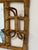 Wood 1960s Mid Century Modern Italian Bamboo and Rattan Wall Mirror With Coat Rack For Sale - Image 7 of 9
