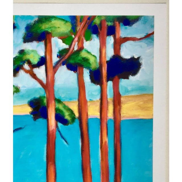Impressionist “Bay View” Landscape Giclee Print by Joao De Brito - For Sale - Image 3 of 7