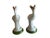 Ceramic Vintage Hollóházi Porcelain Stork Figurines, Hungary, 1970s – A Pair - Palm Beach Style Birds For Sale - Image 7 of 12
