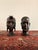 Vintage Carved African Ebony Heads - a Pair For Sale - Image 9 of 9