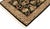 Shabby Chic Shabby Chic Medallion 1990's Pak-Persian Black/Beige Wool Rug - 4'2'' X 6'2'' For Sale - Image 3 of 9