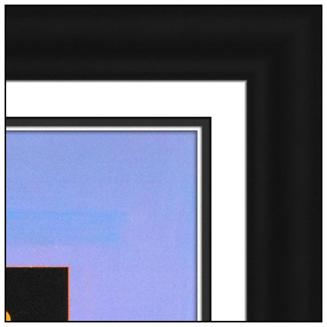 Printmaking Materials 2004 Lady Floating Flowers Pop Art Screenprint Peter Max For Sale - Image 7 of 7