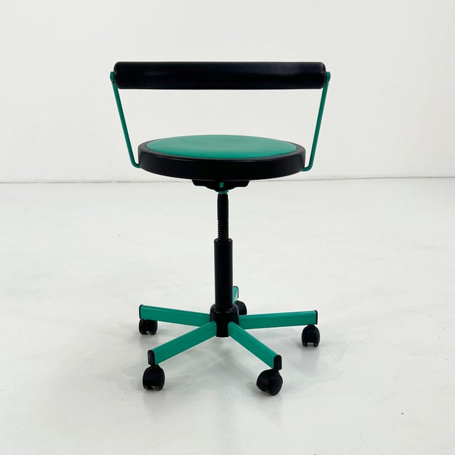 Postmodern Adjustable Desk Chair from Bieffeplast, 1980s For Sale - Image 3 of 10