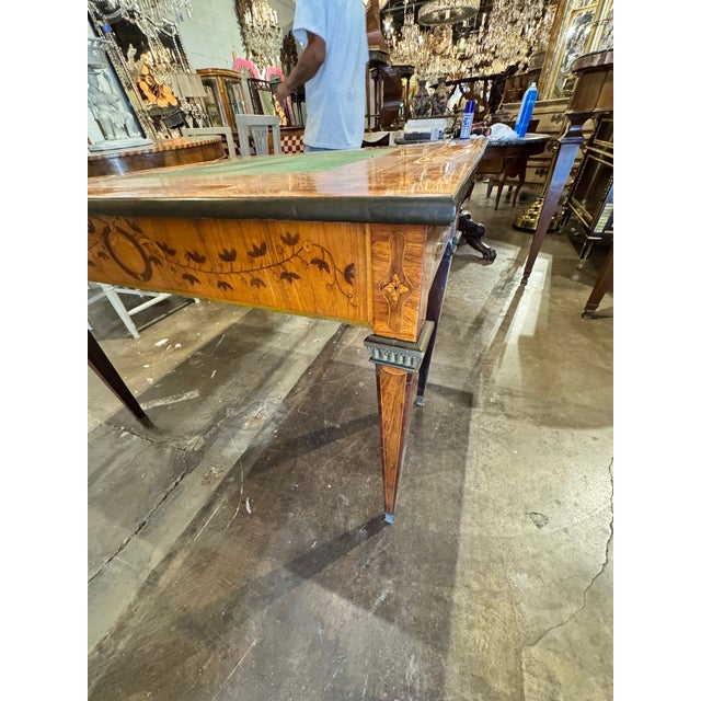 19th C. French Inlaid Games Table For Sale - Image 4 of 7