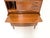 Wood Walnut Secretary with Wave Front by Erling Torvits, Denmark, 1960s For Sale - Image 7 of 11