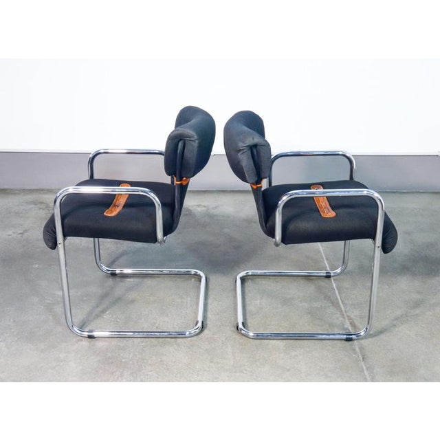 Chairs by G. Faleschini for Mariani, Set of 2 For Sale - Image 3 of 9