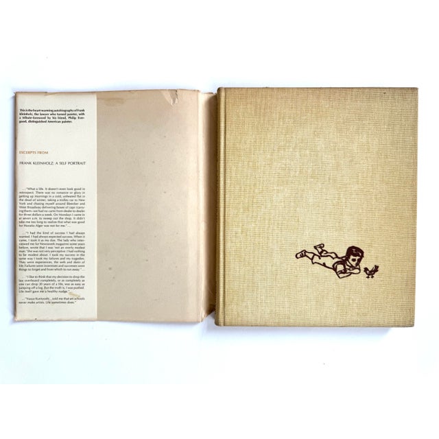 Signed “Frank Kleinholz: A Self-Portrait” 1964 Limited Edition Coffee Table Book Coney Island Brooklyn New York Artist For Sale In Portland, ME - Image 6 of 12