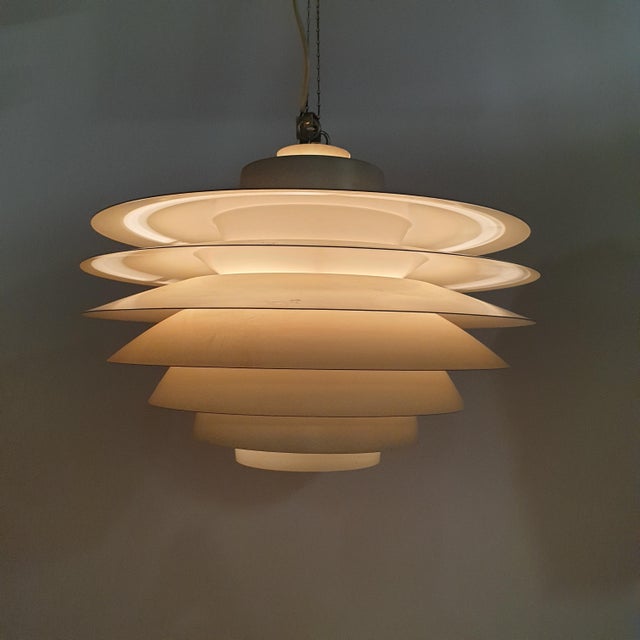 Mid-Century Modern Verona Pendant Light by Svend Middelboe for Nordisk Solar, 1960s For Sale - Image 9 of 11