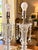 1980s Vintage Pair of Cut Glass Table Lamps, Crystal Prisms, Ornate Traditional Hollywood Regency Lighting, Clear Glass Decorative Lamps For Sale - Image 5 of 10