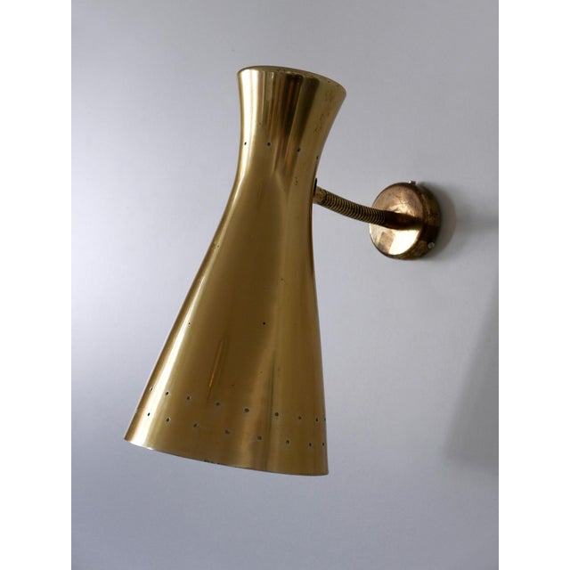Mid-Century Modern Diabolo Wall Sconce, Germany, 1950s For Sale - Image 11 of 18