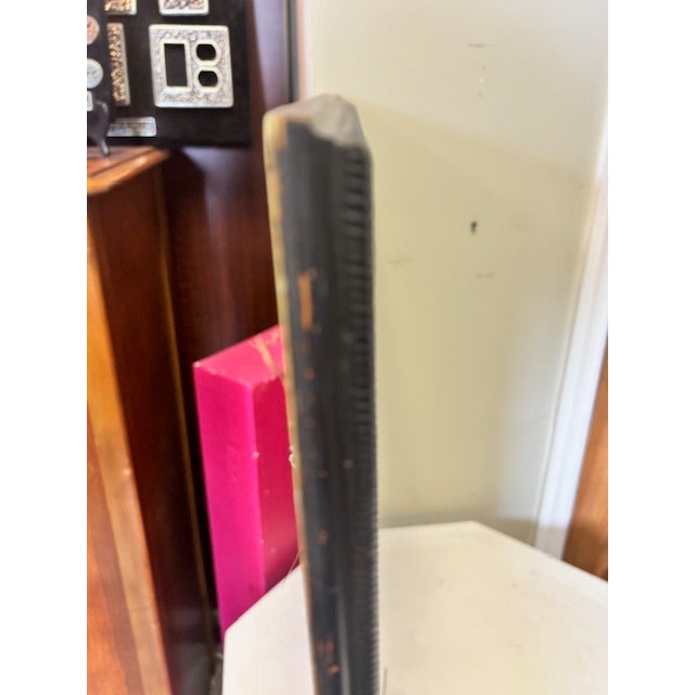 Black Antique Portrait of an Italian Woman Oil Painting For Sale - Image 8 of 12