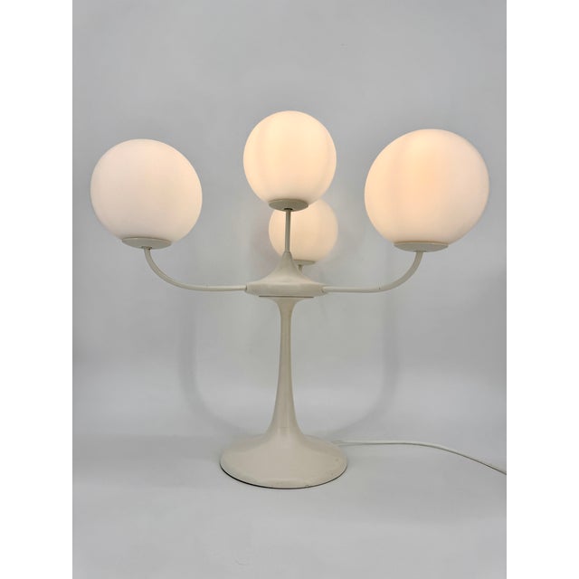 White Table Lamp by Eva Renee Nele for Temde For Sale - Image 8 of 8