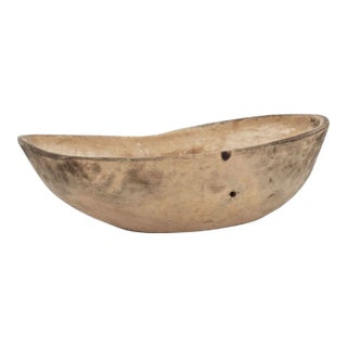 Swedish Rustic Branch-Shaped Dugout Trough For Sale