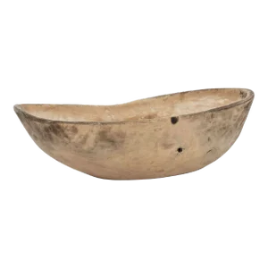 Swedish Rustic Branch-Shaped Dugout Trough