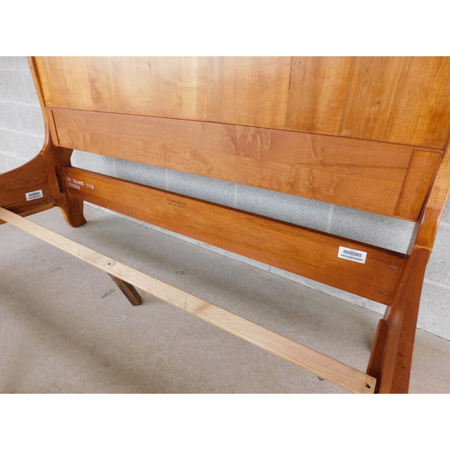 Ethan Allen Legacy Collection Queen Size Sleigh Bed 13-56405 Finish 213 For Sale - Image 9 of 17