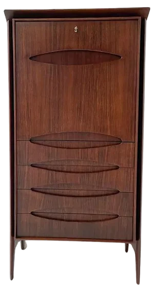 Mid-Century Modern Wooden Cabinet, Italy, 1960s