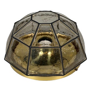 Ceiling Lamp from Glashütte Limburg, Germany, 1960s-1970s For Sale
