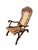 Indian Folding Armchair in Carved Wood For Sale - Image 18 of 18