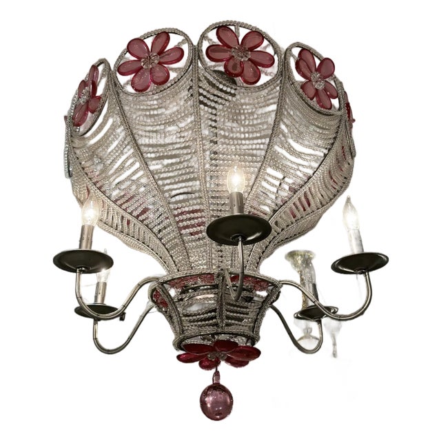 Dorothy Balloon Crystal Chandelier For Sale