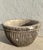 Vintage Boho Cast Concrete Ribbed Planter For Sale In West Palm - Image 6 of 7