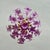 Italian 1980s Italian Style Hand-Painted Pink and Purple Murano Glass Floral Chandelier - 4-Light⁠ For Sale - Image 3 of 18