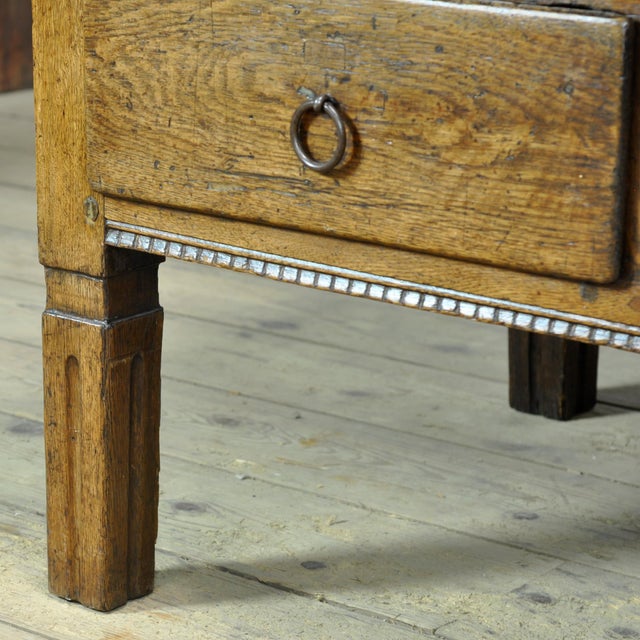 Brown Oak Coffee Table, 1820s For Sale - Image 8 of 15