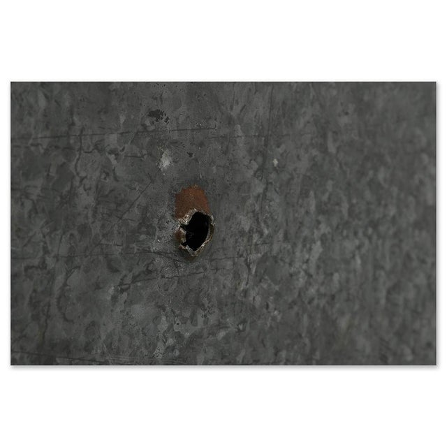 Gray Antique Castrol Metal Cabinet For Sale - Image 8 of 11