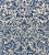 Sample - The House of Scalamandré Palladio Velvet Damask Fabric, Lapis For Sale