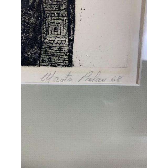 Marta Palau Mid-Century Print Titled "Tonatiuh" For Sale - Image 12 of 12