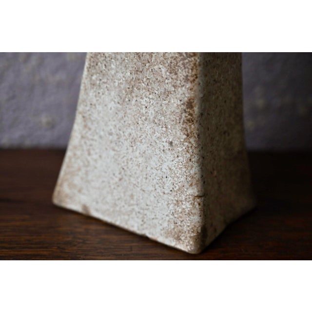 Wabi-Sabi Stoneware Soliflore Vase, 1970s For Sale - Image 6 of 11