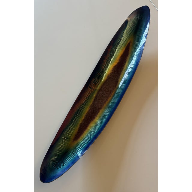Large Enamelled Bowl by Franco Bastianelli for Laurana Pesaro, 1960s For Sale - Image 9 of 13