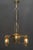 1900 - 1909 Jugendstil Chandelier with Painted Opaline Glass Shades, Vienna, 1908 For Sale - Image 5 of 18