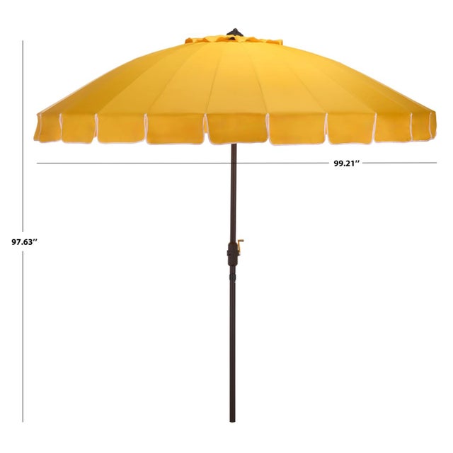 Transform your outdoor space with the PANZA 9 ft crank umbrella, designed to bring shade and style to any setting. Its...