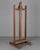 An early 20th century French double sided painter's easel made of solid oak with metal center ratchets to raise and lower...