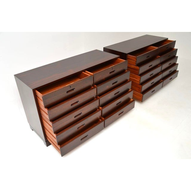 Vintage Danish Chests by Kai Winding, 1960s, Set of 2 For Sale - Image 11 of 13