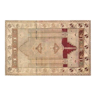 Vintage Turkish Anatolian Hand Knotted Wool Rug, 2'5x4 For Sale
