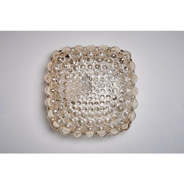 Model A 669 Wall or Ceiling Lamp attributed to Helena Tynell for Limburg Glashütte, 1960s For Sale - Image 3 of 15