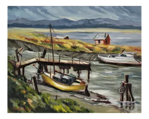 Clifford Holmes, The Marina, Sausalito