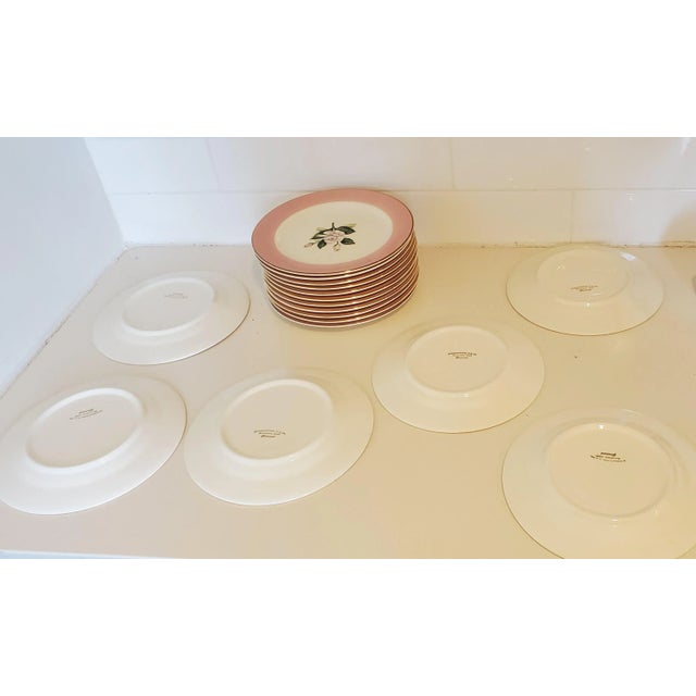 16 Dessert Dishes, Made in Usa, Vintage For Sale - Image 9 of 11