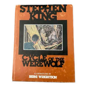 1980s Stephen King Cycle of the Werewolf First Edition Book