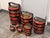 Design Plus Gallery presents a Set of Seven Chinoiserie Lacquered Wedding Basket Carriers. This decorative set includes...