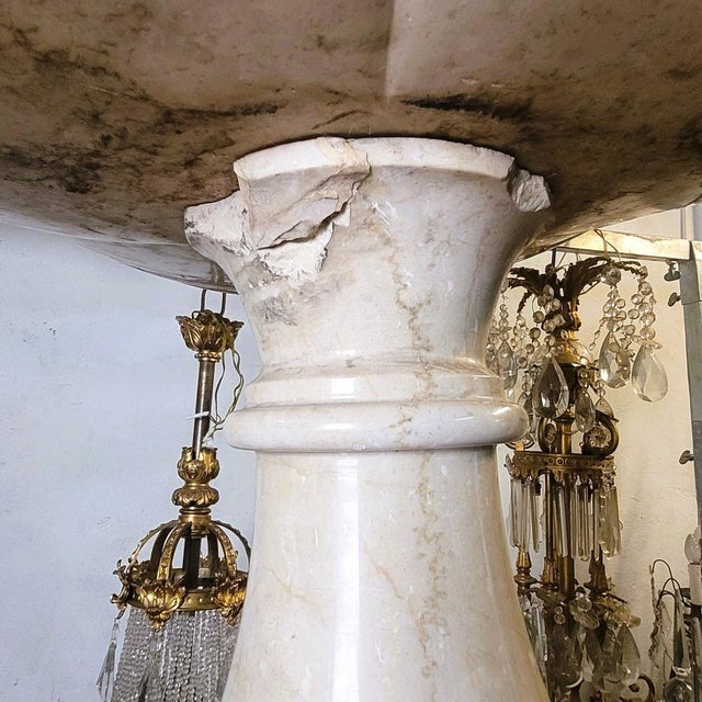 Stone Large Antique Marble Basin, 1600s For Sale - Image 7 of 18