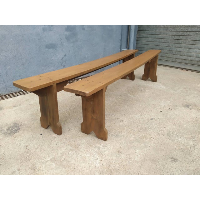 Set of Antique Benches For Sale - Image 13 of 13