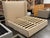 Traditional California King Size Restoration Hardware Wingback Bed Frame For Sale - Image 3 of 12