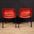 Red City Chairs by Lucci & Orlandini for Lamm, 1980s, Set of 2 For Sale - Image 4 of 13
