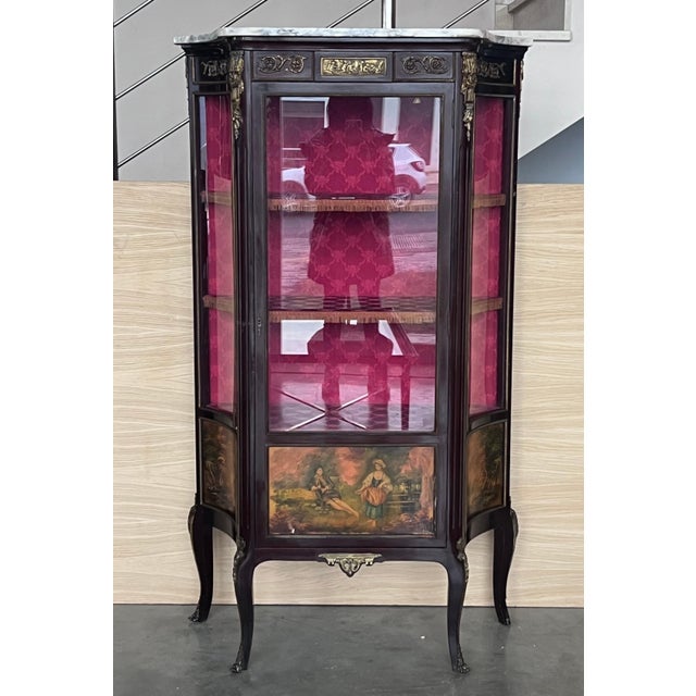 Late 19th Century Napoleon III Style Vitrine For Sale - Image 16 of 18