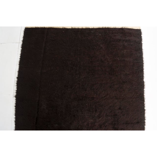 Vintage Angora Wool Kilim Rug For Sale - Image 10 of 10