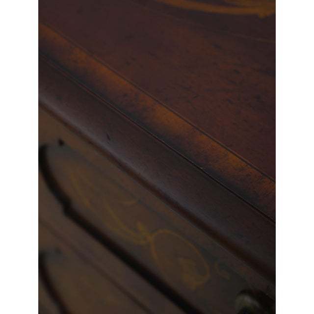 Maitland Smith Italian Neoclassical Style Inlaid Chest For Sale - Image 9 of 18